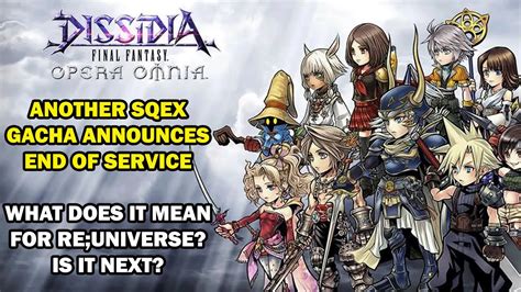 eos meaning gacha|Another SQEX Gacha Announces EOS: What DFFOO End .